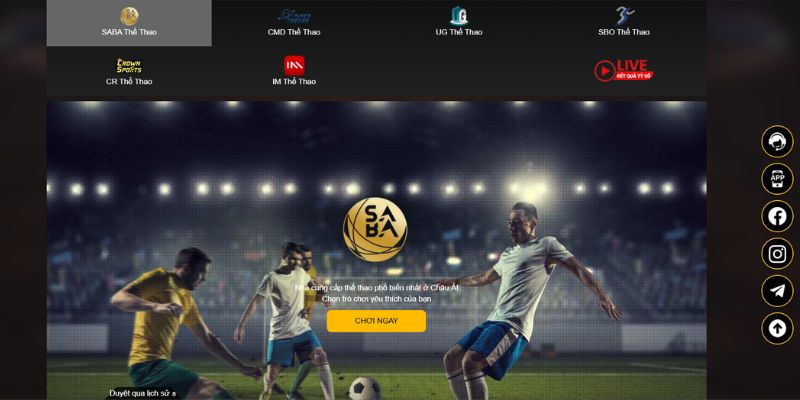 Sảnh thể thao 789WIN là điểm đến lý tưởng cho dân đam mê cá độ